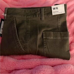 Alpine Design Women's Green Barrel Jeans